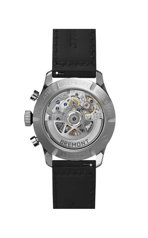 Bremont Altitude Chronograph GMT ALT42-CHR-G-SS-BK-l-S Bandiera Jewellers
