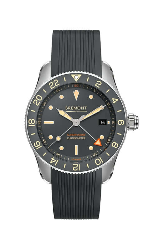 Bremont S302 Ocean Grey Watch S302-GR-R-S / Bandiera Jewellers