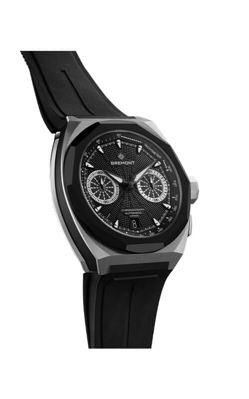 Bremont Supernova Chronograph SN41-CHR-SS-BK-R-S Bandiera Jewellers