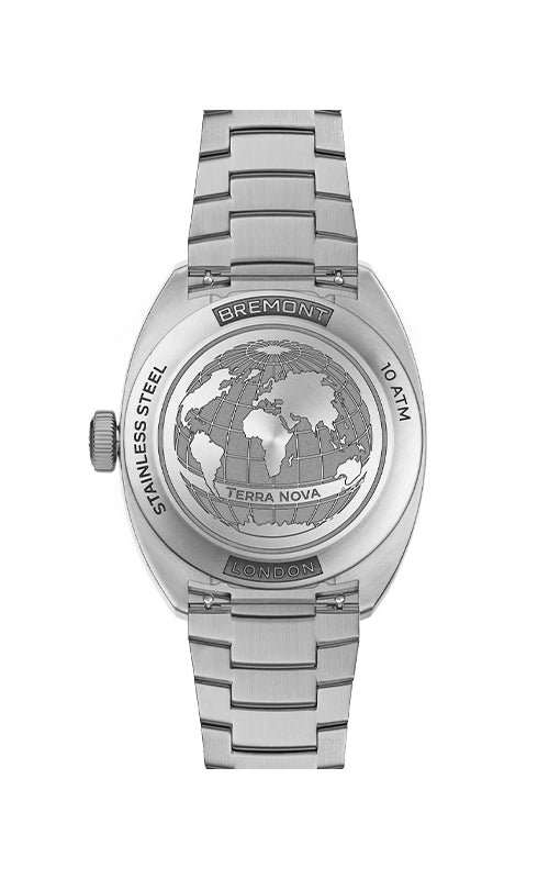 Bremont Terra Nova 40.5 Jumping Hour TN40-JH-SS-BG-B Bandiera Jewellers
