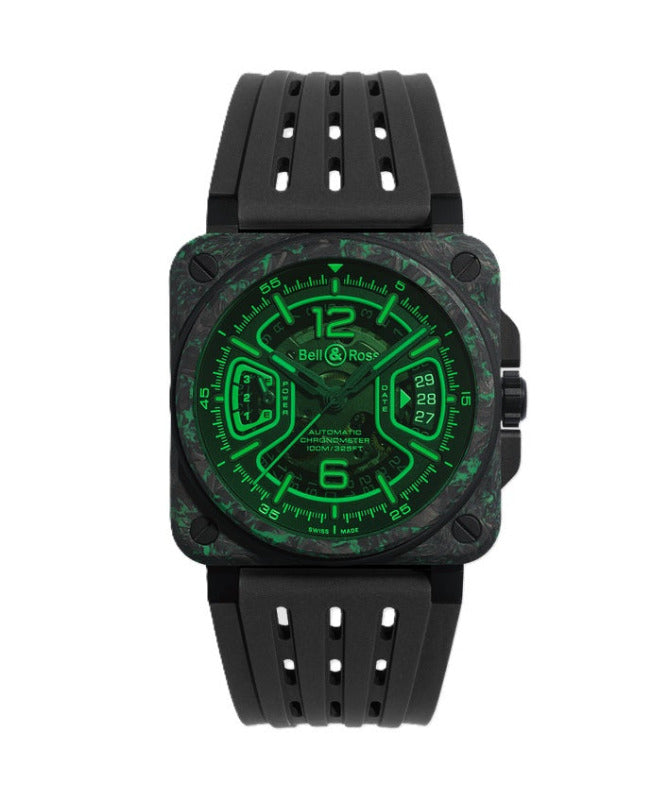 Bell & Ross BR-X3 Night Vision Ltd. Edition BRX3R-GN-CA/SRB Bandiera Jewellers