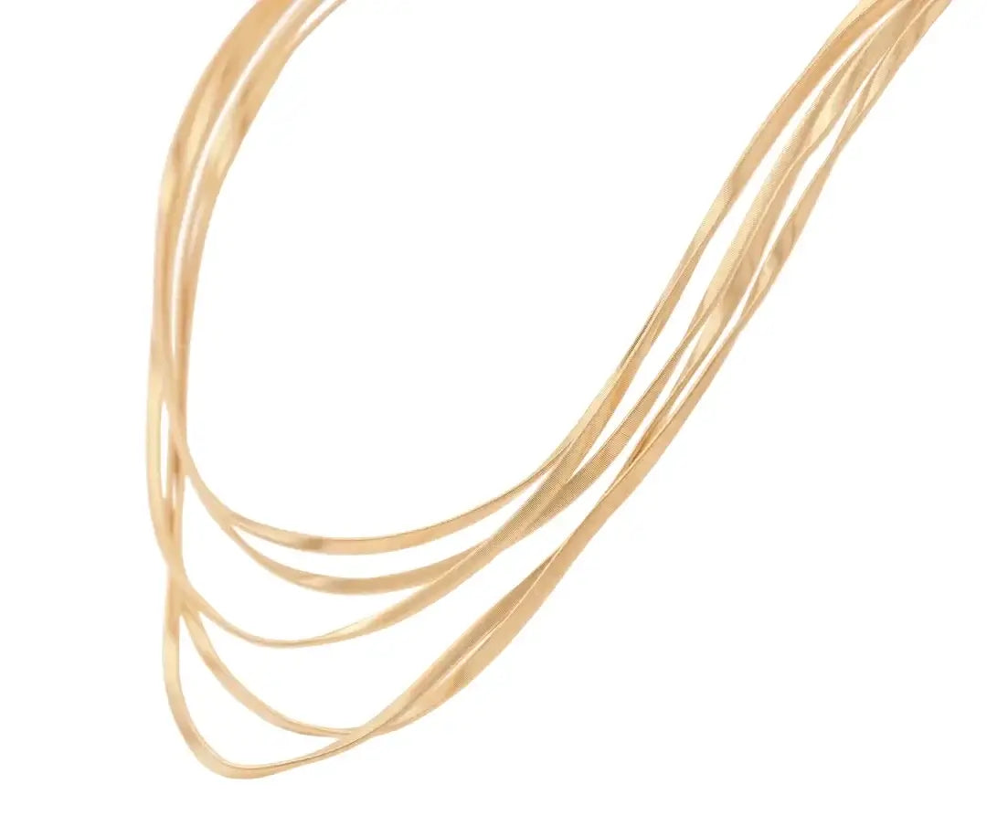 Marco Bicego Marrakech 5-Strand Necklace CG852_Y_01 Bandiera Jewellers