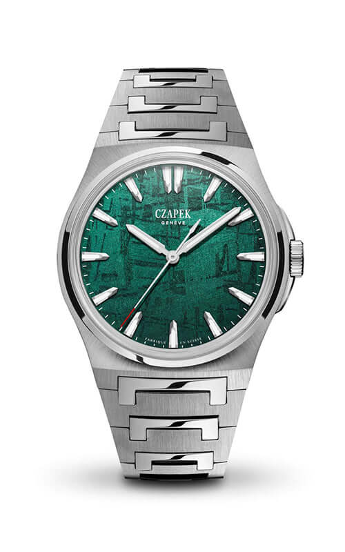 Czapek Cie Antarctique Green Meteor Bandiera Jewellers