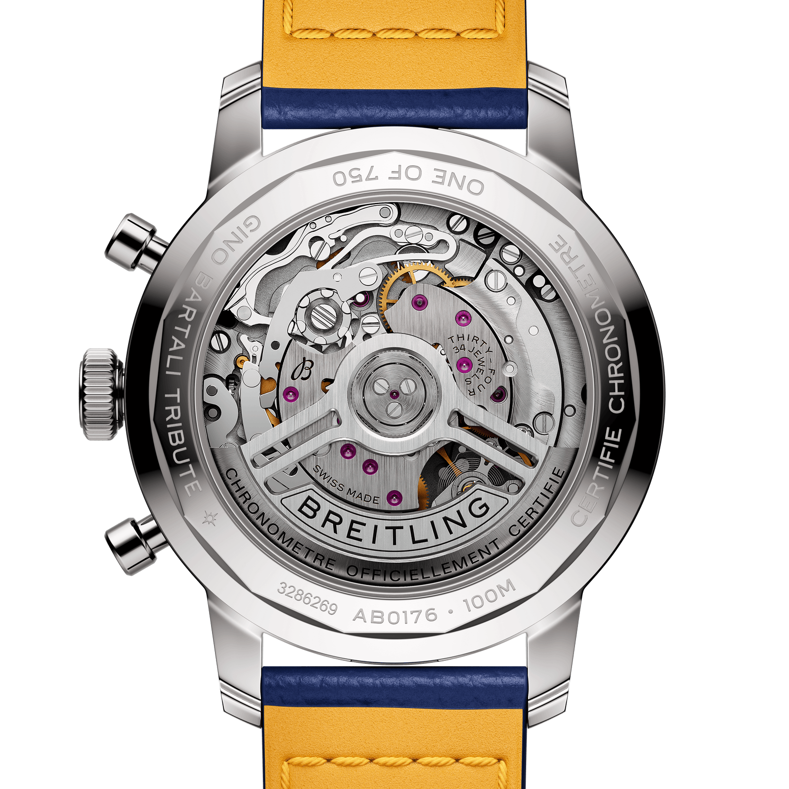 Breitling Top Time COPPI & BARTALI AB01767A1C1X1 Bandiera Jewellers