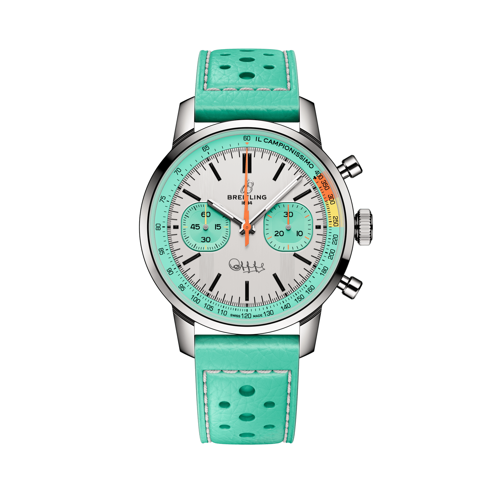 Breitling Top Time COPPI & BARTALI AB01768A1A1X1 Bandiera Jewellers