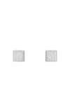 Gucci Diagonal Interlocking G Silver Earrings YBD77403300100U Bandiera Jewellers