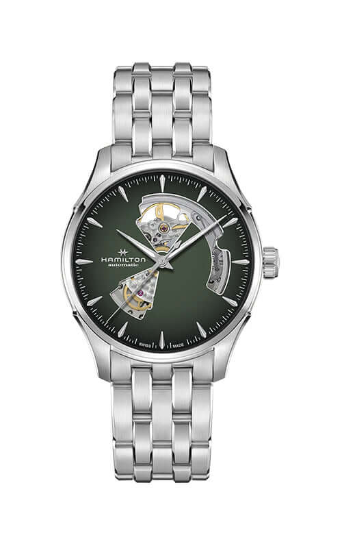 Hamilton Jazzmaster Open Heart H32675160 Bandiera Jewellers