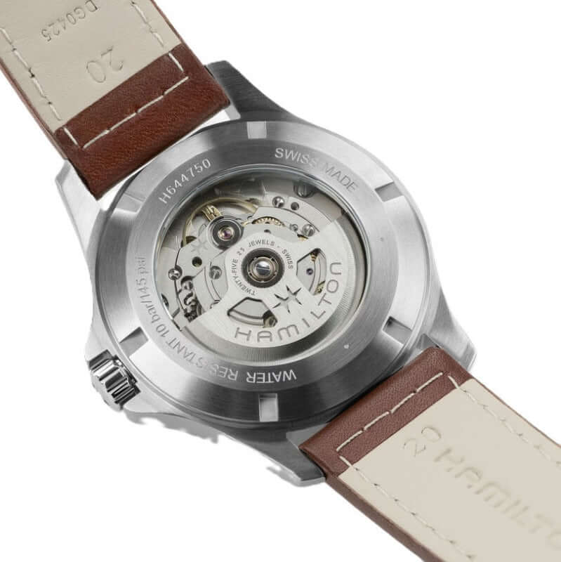 Hamilton Khaki Field King Day-Date Watch H64475531 Bandiera Jewellers