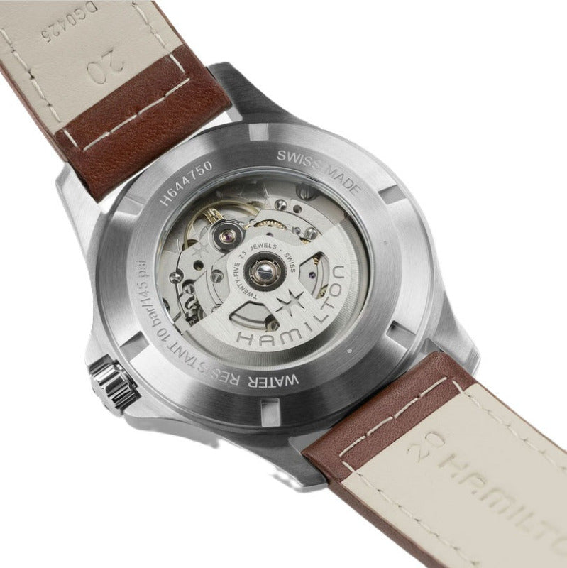 Hamilton Khaki Field King Day-Date Watch H64475540 Bandiera Jewellers
