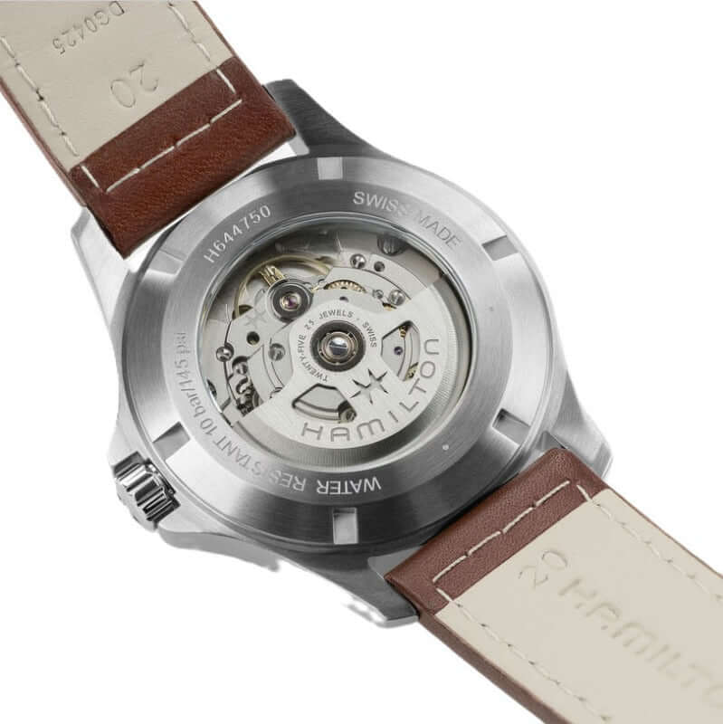 Hamilton Khaki Field King Day-Date Watch H64475540 Bandiera Jewellers