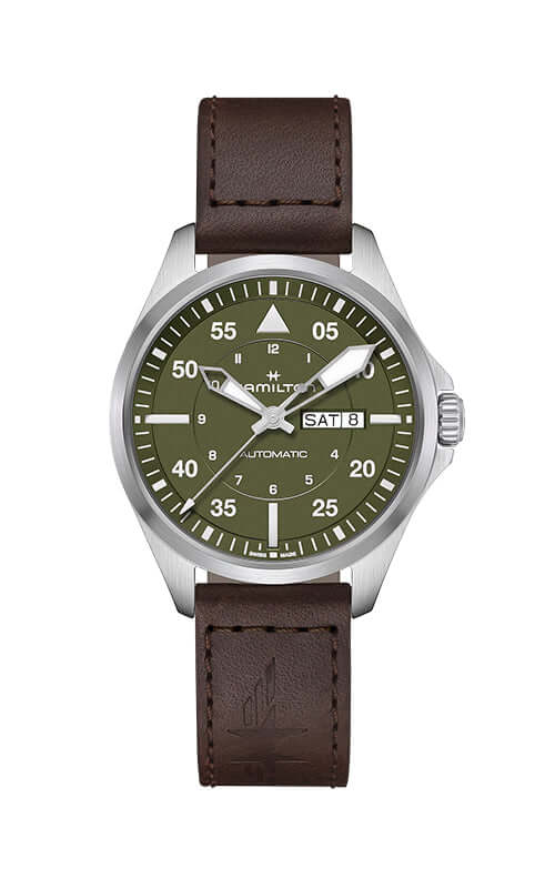 Hamilton Khaki Pilot Day Date H64635560 / Bandiera Jewellers