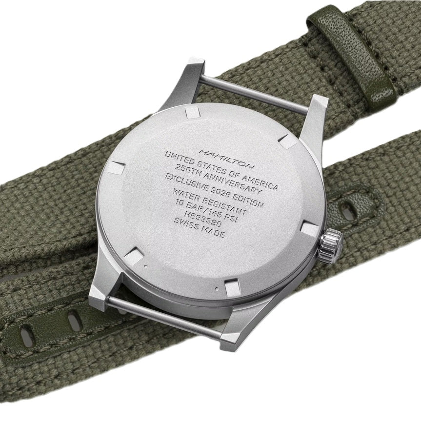Hamilton Khaki Field Mechanical Watch H69399930 / Bandiera Jewellers