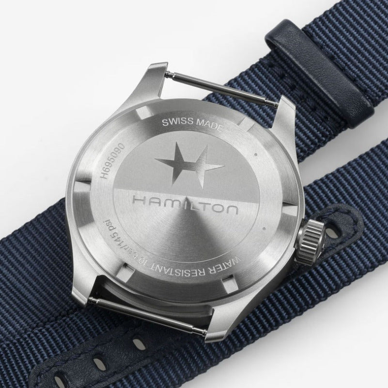 Hamilton Khaki Field Power Reserve H69509940 Bandiera Jewellers