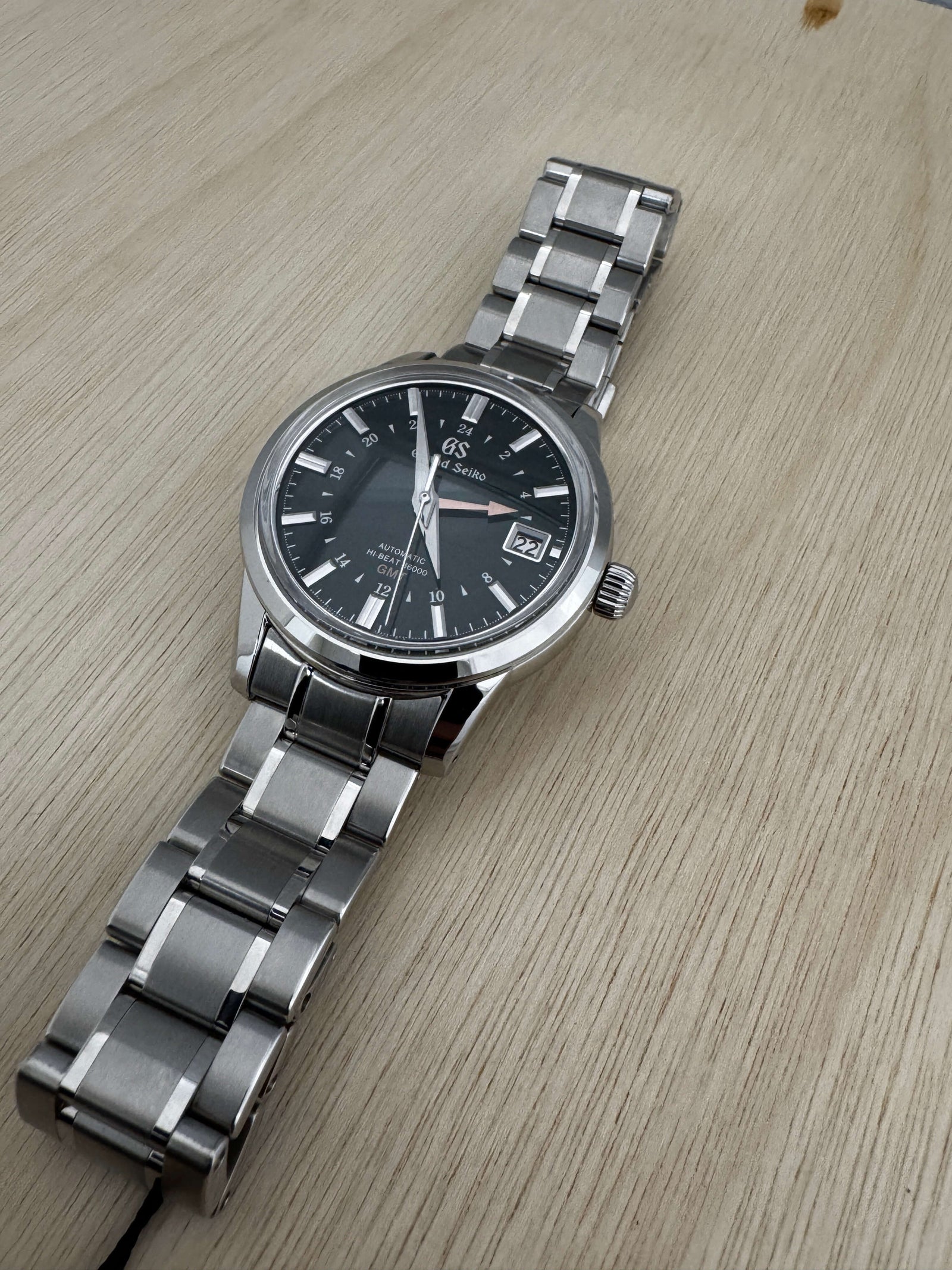 Grand Seiko GMT Green Dial SBGJ251G / Bandiera Jewellers