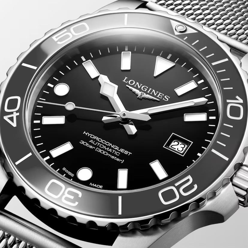 Longines HydroConquest L37794706 / Bandiera Jewellers