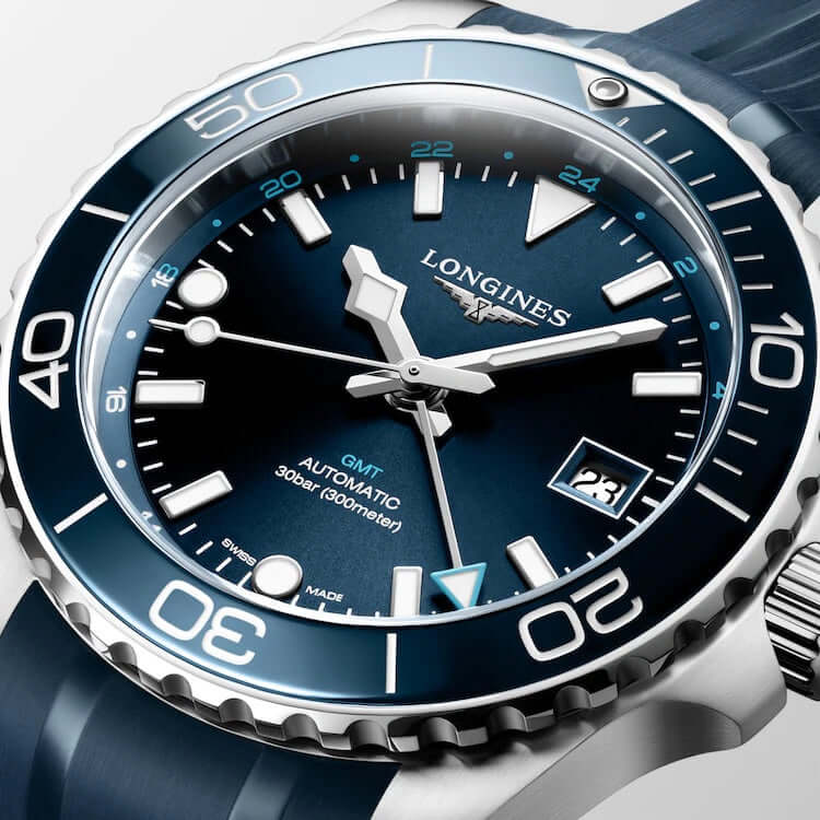 Longines HydroConquest GMT L37904969 Bandiera Jewellers