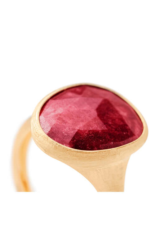 Marco Bicego Lunaria Colour Ring AB658-TUL01-Y Bandiera Jewellers