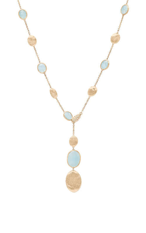 Marco Bicego Siviglia Lariat Necklace CB2653-B_AQ01-Y Bandiera Jewellers