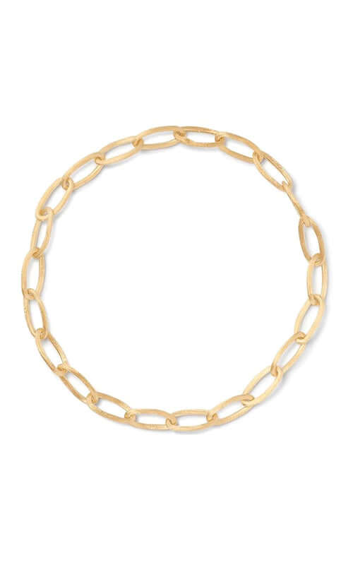 Marco Bicego Jaipur Elongated Link Yellow Gold Necklace CB2666-Y Bandiera Jewellers