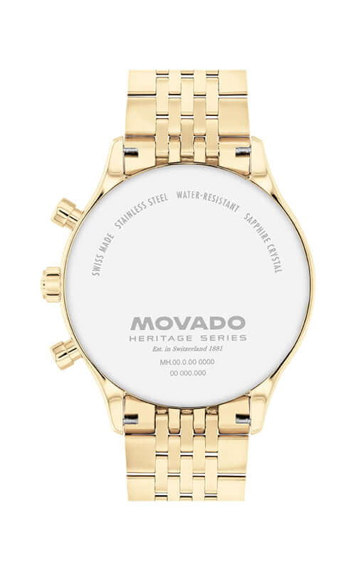Movado Heritage Series Calendoplan 3650210 | Bandiera Jewellers Toronto