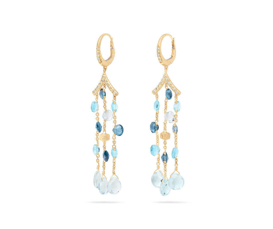 Marco Bicego Paradise Chandelier Earrings OB1845_MB_TP01_Y_02 Bandiera Jewellers