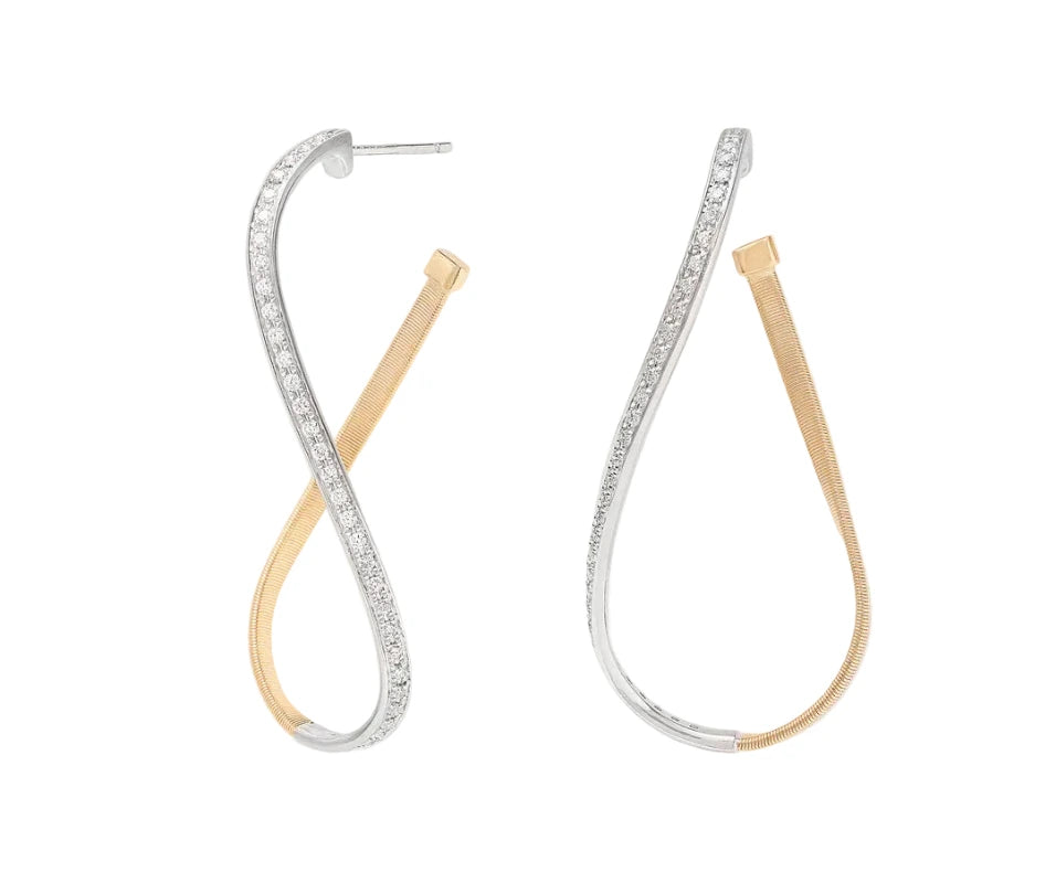 Marco Bicego Marrakesh Earrings OG405_B_YW_M5 Bandiera Jewellers