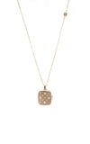 Roberto Coin Venetian Princess Locket Rose Gold and Diamonds 7771798AX34X Bandiera Jewellers