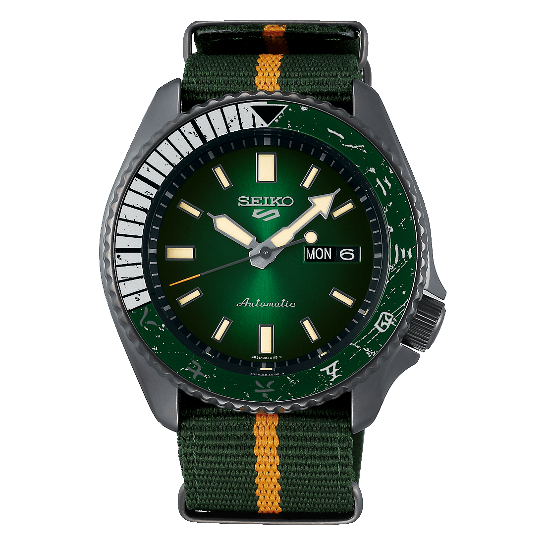 SEIKO 5 DAY DATE NARUTO BORUTO LTD SRPF73K1F