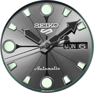 SEIKO 5 DAY DATE NARUTO BORUTO LTD SRPF75K1F