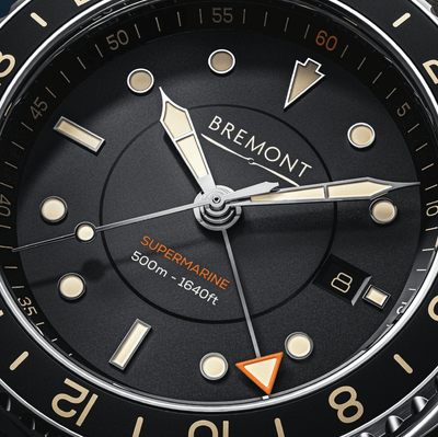 Bremont S502 Supermarine Watch S502-BK-R-S /  Bandiera Jewellers