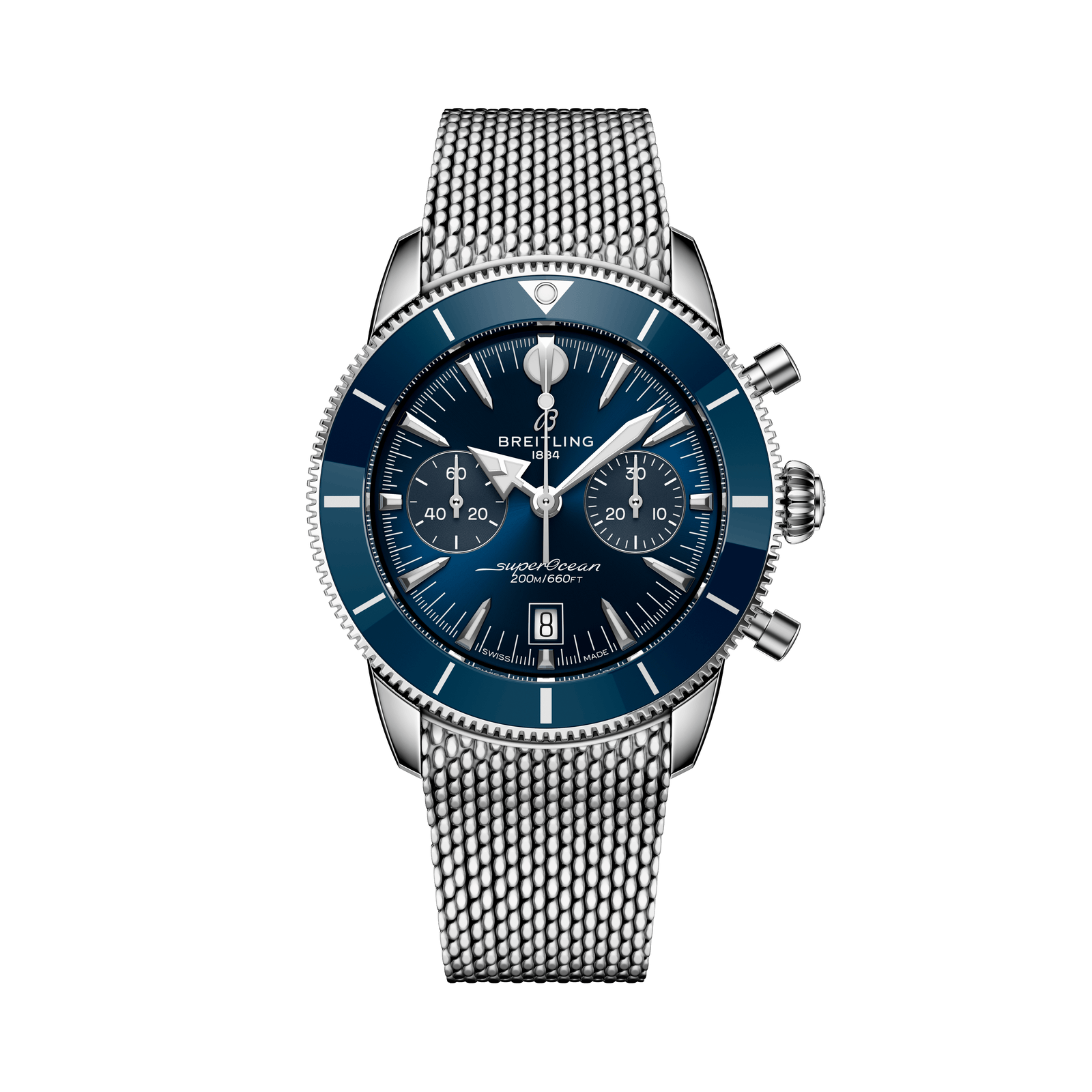 Breitling SUPEROCEAN HERITAGE B01 Chronograph 42 AB0156161C1A1 Bandiera Jewellers