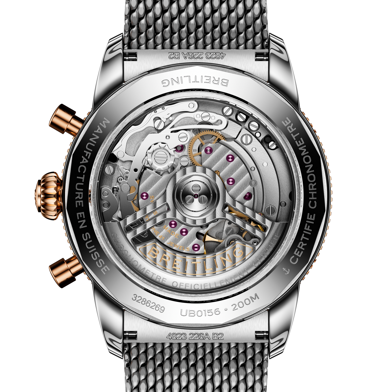 Breitling SUPEROCEAN HERITAGE B01 Chronograph 42 UB0156H11B1A1 Bandiera Jewellers