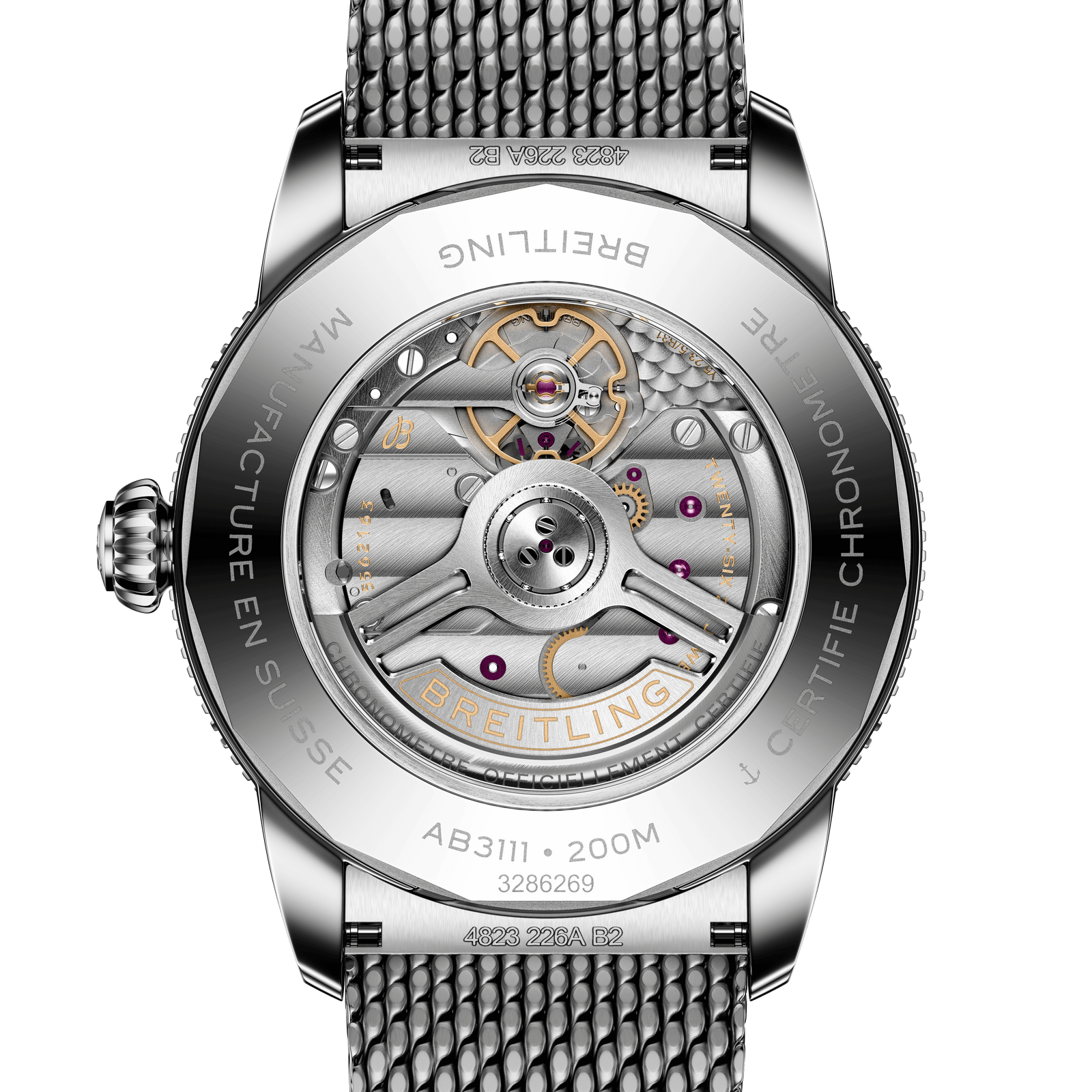 Breitling SUPEROCEAN HERITAGE B31 AUTOMATIC 42 AB3111361L1A1 Bandiera Jewellers