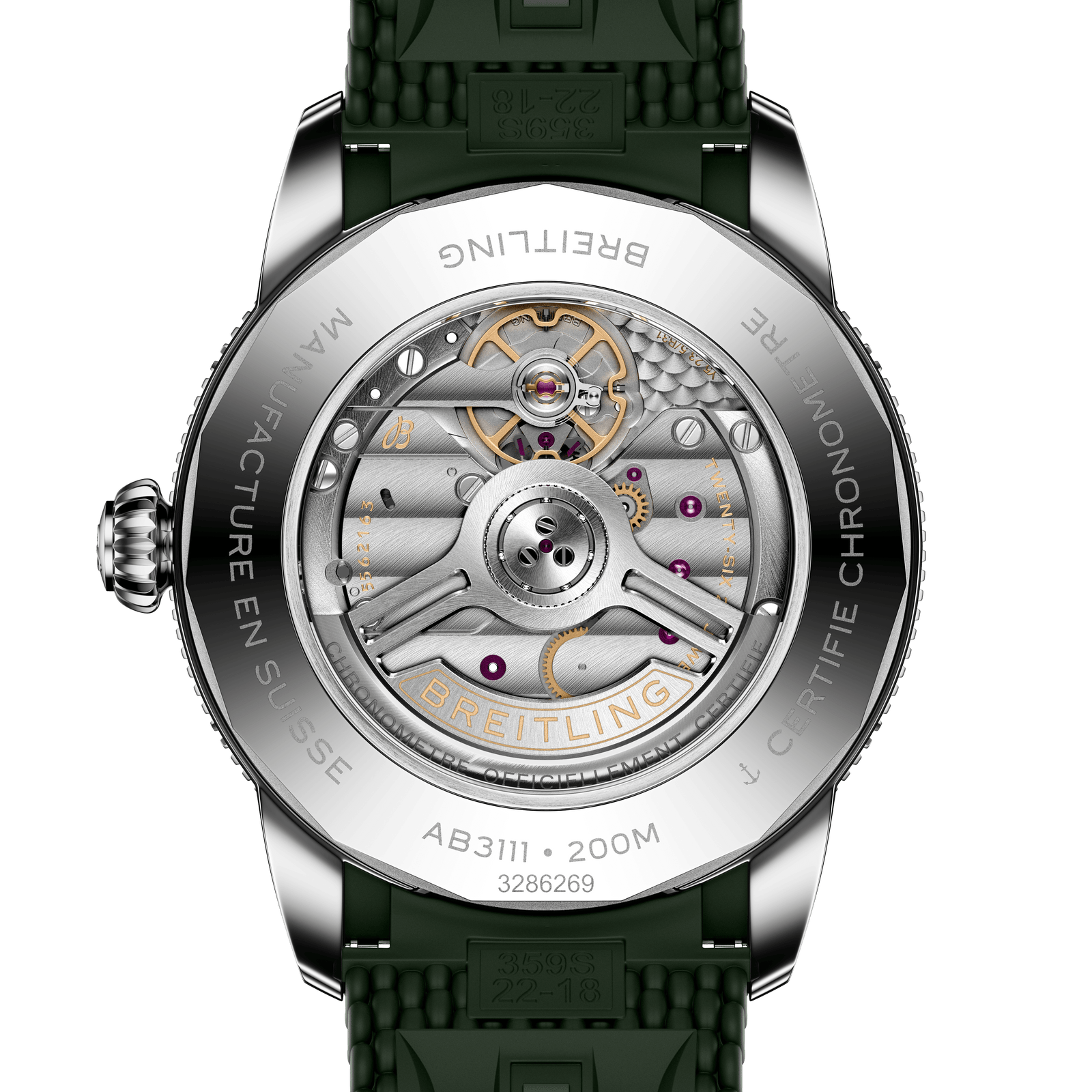 Breitling SUPEROCEAN HERITAGE B31 AUTOMATIC 42 AB3111361L1S1 Bandiera Jewellers