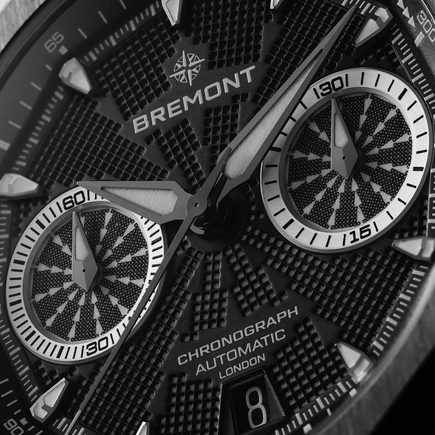 Bremont Supernova Chronograph SN41-CHR-SS-BK-B Bandiera