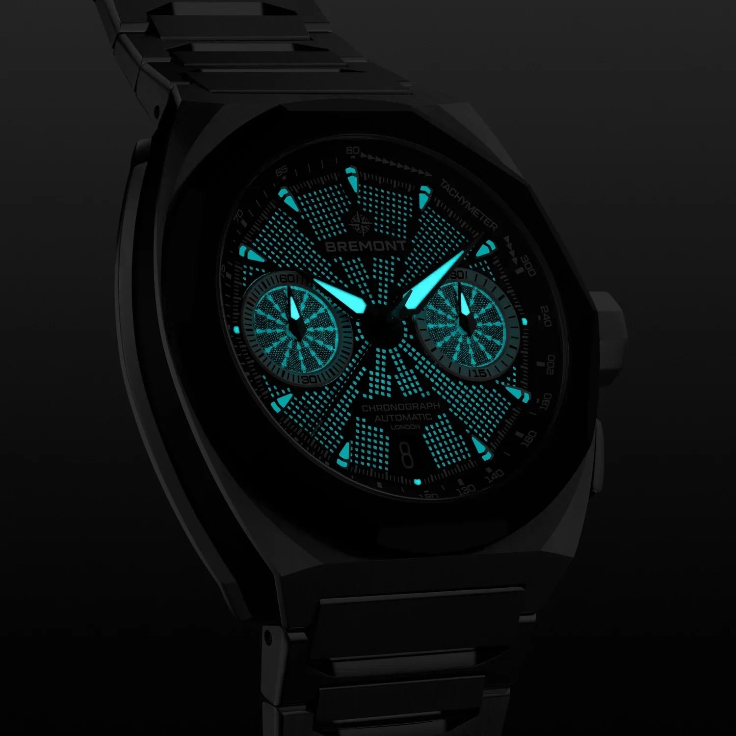 Bremont Supernova Chronograph SN41-CHR-SS-BK-B Bandiera