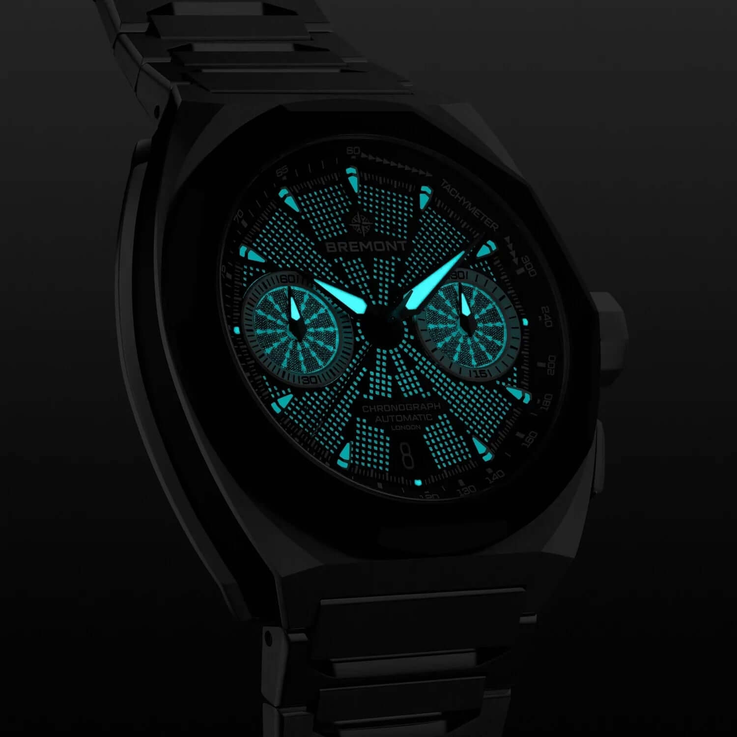 Bremont Supernova Chronograph SN41-CHR-SS-BK-B Bandiera
