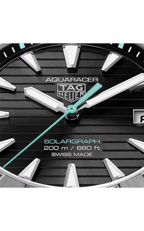 TAG Heuer Aquaracer Professional 200 Solargraph WBP1184.BF0008 Bandiera Jewellers