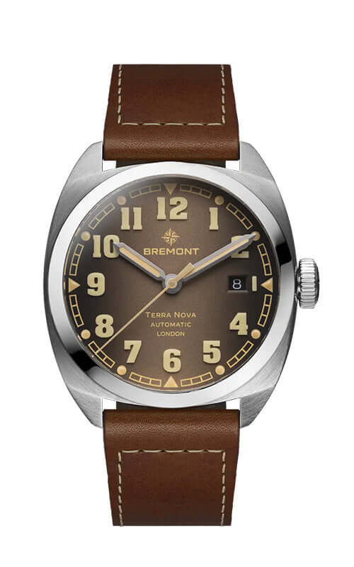 Bremont Terra Nova 'Caramel' TN40-DT-SS-BR-L-S Bandiera Jewellers