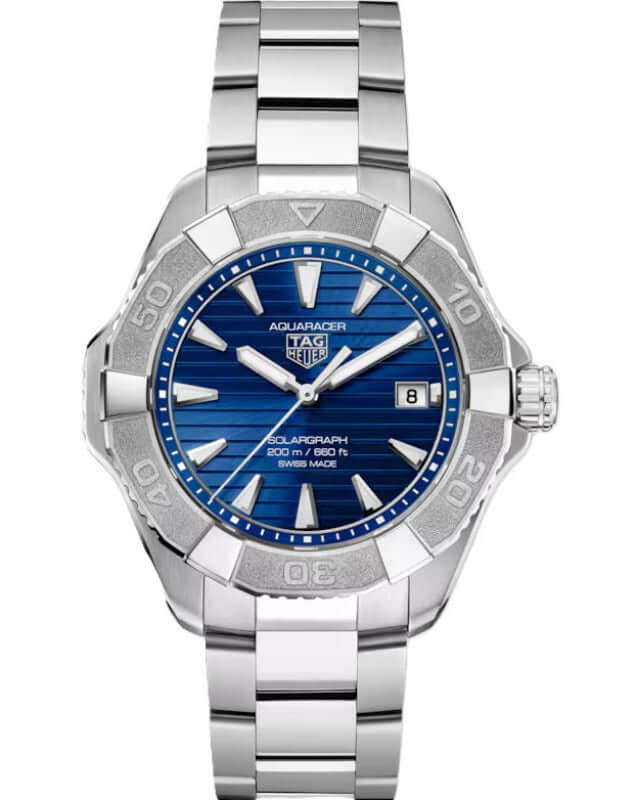 TAG Heuer Aquaracer Professional 200 Solargraph WBP1117.BA0047 Bandiera Jewellers