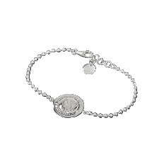 GUCCI Crest Silver Bracelet YBA874248001 Bandiera Jewellers