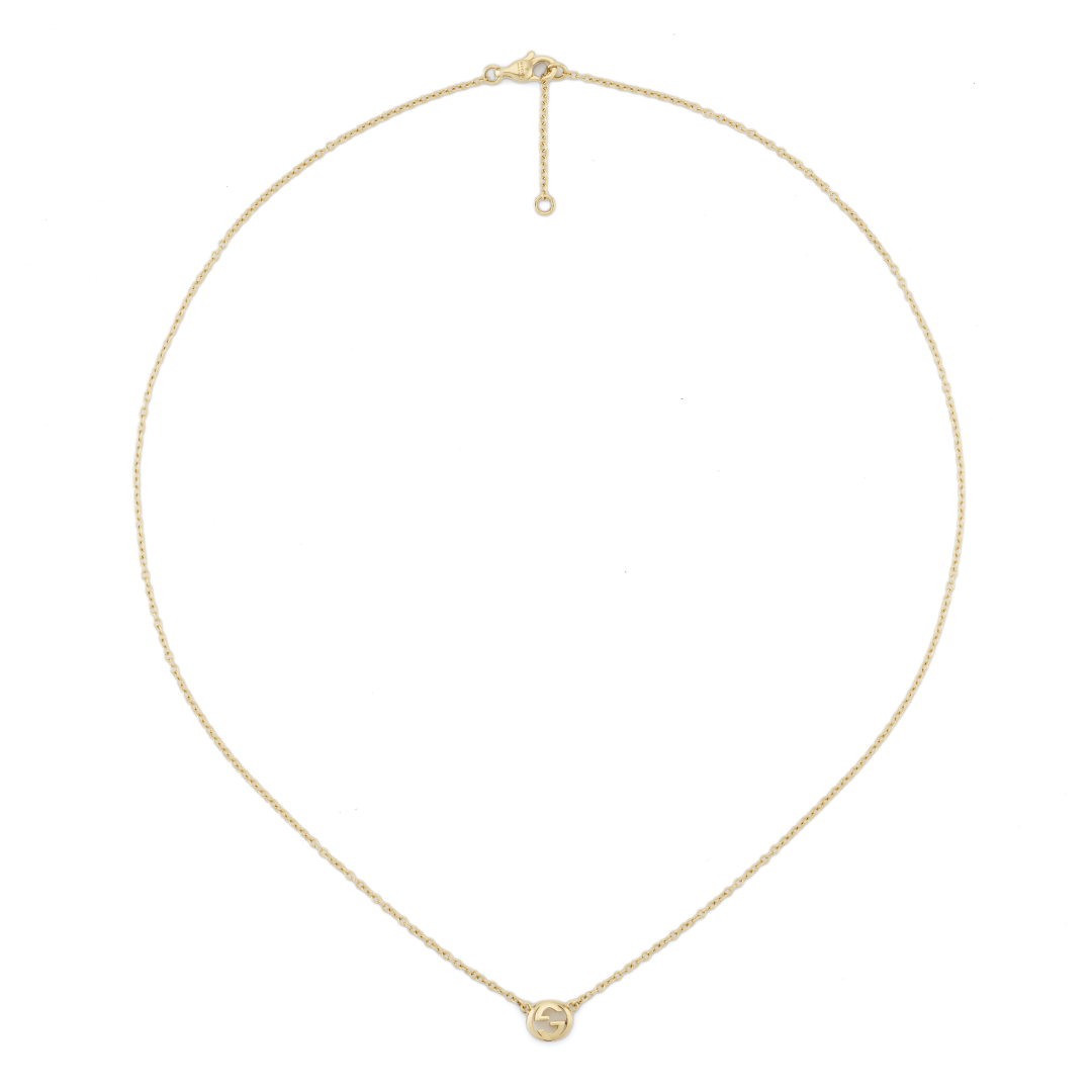 GUCCI Interlocking G Necklace YBB87419200100