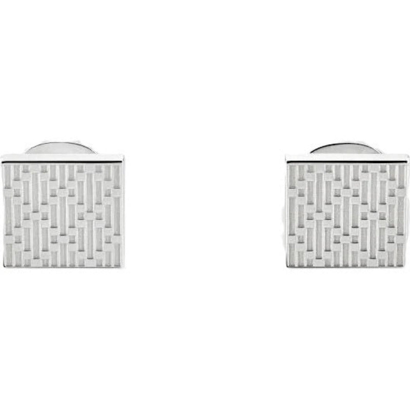 GUCCI Diamante Silver Cufflinks YBE87425800100U Bandiera Jewellers