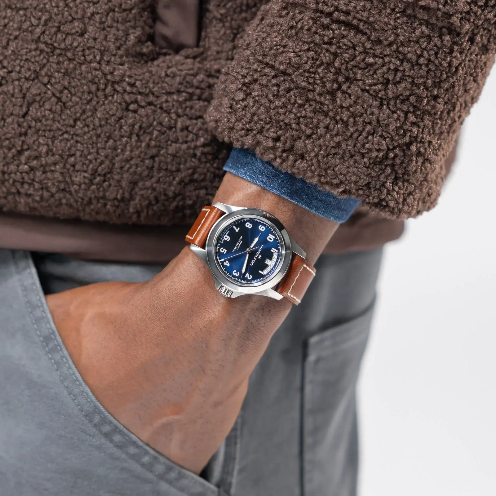 Hamilton Khaki Field King Day-Date Watch H64475540