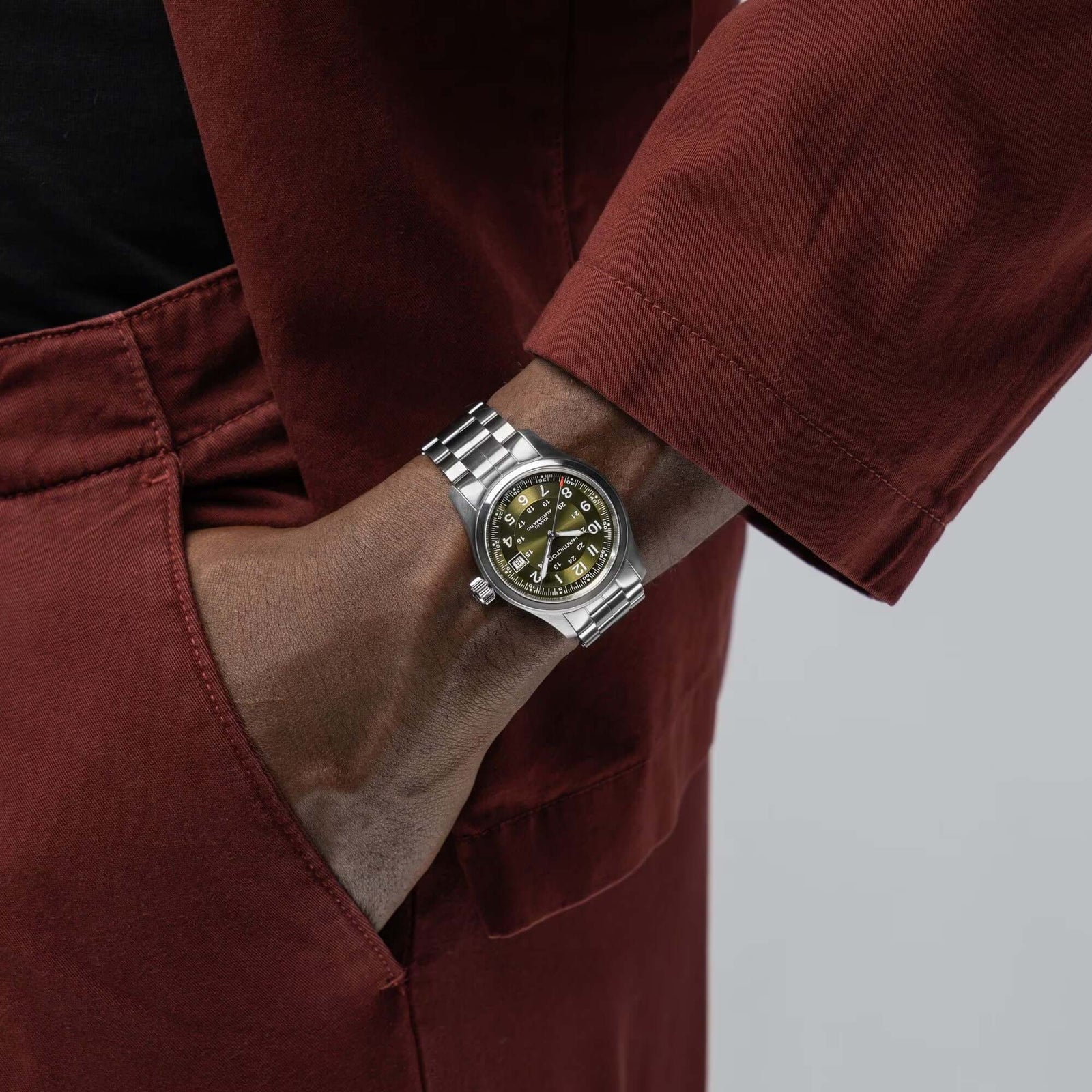 Hamilton Khaki Field Auto 38mm H70455160 / Bandiera Jewellers