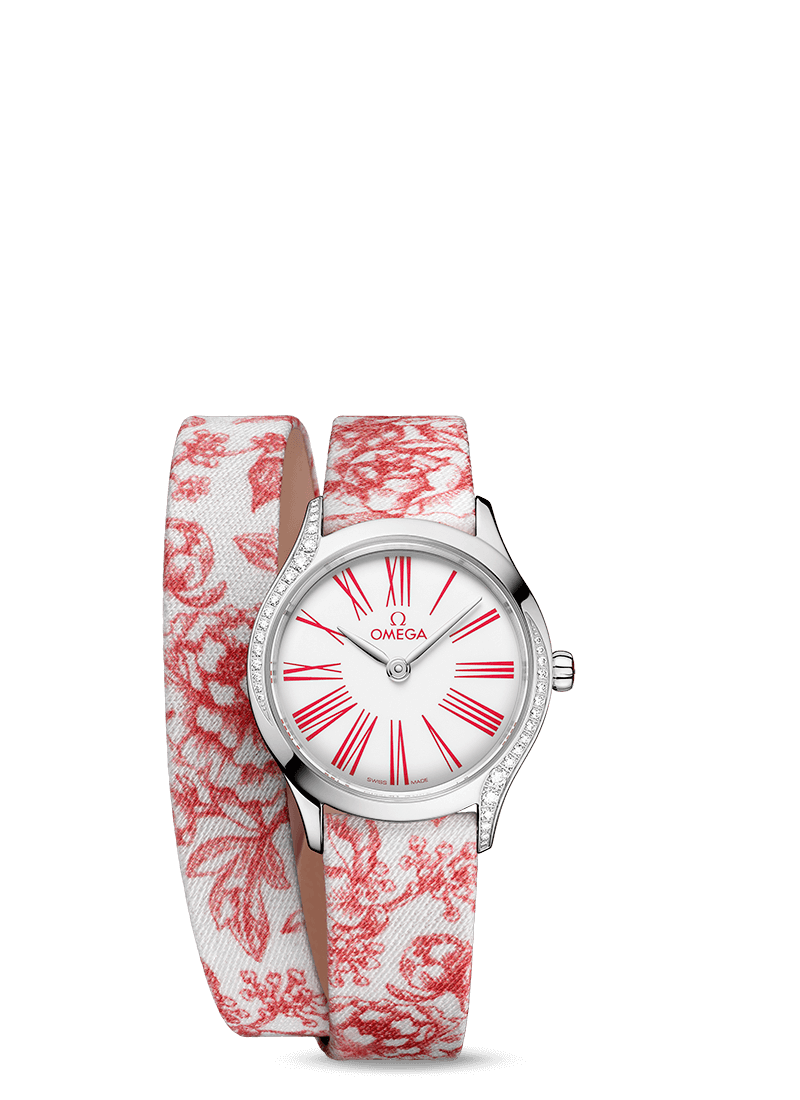 Omega De Ville Mini Tresor Quartz 26mm Watch 428.17.26.60.04.003 Bandiera Jewellers