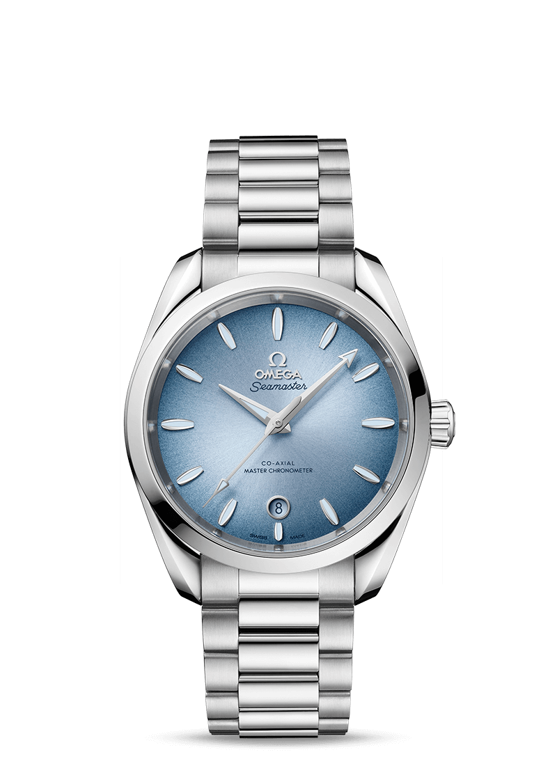Omega Seamaster Aqua Terra 150M Co‑Axial Master Chronometer 38 mm 220.10.38.20.03.004 Bandiera Jewellers