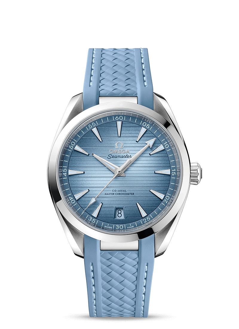 Omega Seamaster Aqua Terra 150M Co‑Axial Master Chronometer 41 mm 220.12.41.21.03.008 Bandiera Jewellers