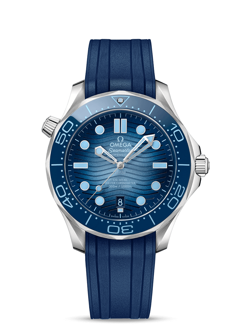 Omega Seamaster Diver 300MbCo‑Axial Master Chronometer 42 mm 210.32.42.20.03.002 Bandiera Jewellers