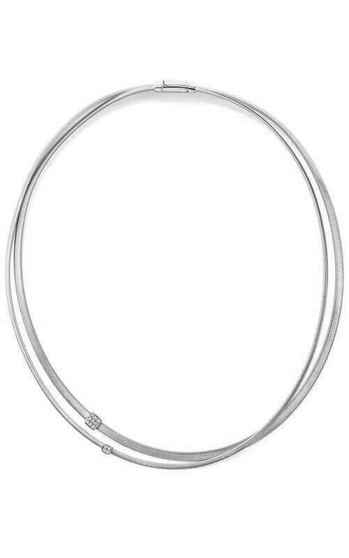 Marco Bicego Masai Necklace White Gold and Diamond CG732 B